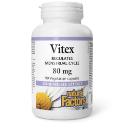 Natural Factors 내추럴 팩터스 Vitex 80mg, 식물성 캡슐 90정 | 매일 업데이트되는 특가 상품 | VITASHOP
