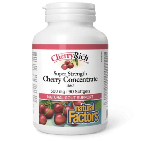 CherryRich Super Strength Concentré de cerise 500 mg | Safest & Easiest Shopping Vitamins Online | VITASHOP