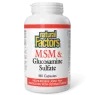 Natural Factors MSM & Glucosamine Sulfate, 180 Capsules | Unbeatable Prices, Daily Deals | VITASHOP