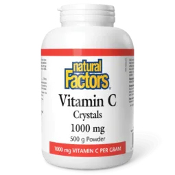 Natural Factors Vitamin C Crystals 1000 mg, 500 g | 每天不同折扣, 全网最低价格 | 种类齐全的保健品店铺 VITASHOP, 只有你想不到, 没有你买不到 !
