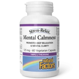 Natural Factors Stress-Relax Mental Calmness 125 mg, 60 Vegetarian Capsules | 每天不同折扣, 全网最低价格 | 种类齐全的保健品店铺 VITASHOP, 只有你想不到, 没有你买