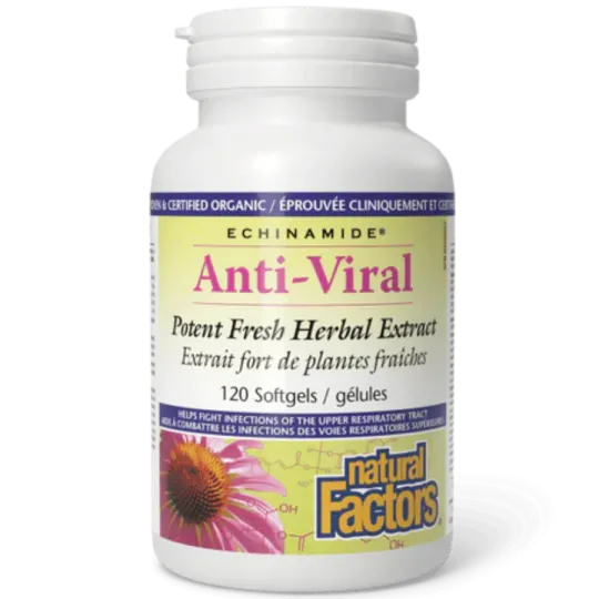 ECHINAMIDE Anti-Viral Potent Fresh Herbal Extract, 120 Softgels | Safest & Easiest Shopping Vitamins Online | VITASHOP