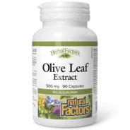 HerbalFactors Feuille d’Olivier 500 mg, 90 Capsules | Safest & Easiest Shopping Vitamins Online | VITASHOP
