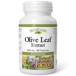 HerbalFactors Feuille d’Olivier 500 mg, 90 Capsules | Safest & Easiest Shopping Vitamins Online | VITASHOP