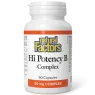 Natural Factors 내추럴 팩터스 하이 포텐시 B 콤플렉스 50 mg, 90 캡슐 | 매일 업데이트되는 특가 상품 | VITASHOP