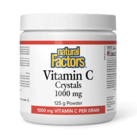 Natural Factors 내추럴 팩터스 비타민 C 크리스탈 1000mg, 125g | 매일 업데이트되는 특가 상품 | VITASHOP