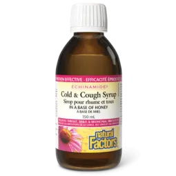 Natural Factors ECHINAMIDE Cold & Cough Syrup 150 mL | 每天不同折扣, 全网最低价格 | 种类齐全的保健品店铺 VITASHOP, 只有你想不到, 没有你买不到 !