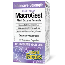 Natural Factors MacroGest Vegetarian Intensive Strength, 60 Vegetarian Capsules | Unbeatable Prices, Daily Deals | VITASHOP
