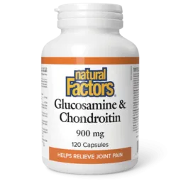 Natural Factors Glucosamine & Chondroitin 900 mg, 120 Capsules | Unbeatable Prices, Daily Deals | VITASHOP