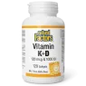 Vitamin K+D 120 mcg / 1000 IU, 120 Softgels | Safest & Easiest Shopping Vitamins Online | VITASHOP