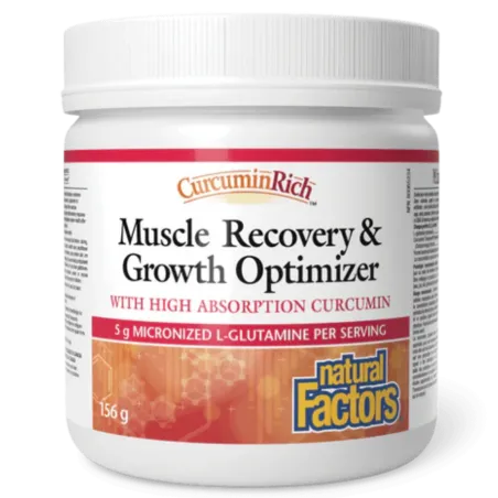 Natural Factors CurcuminRich Muscle Recovery & Growth Optimizer, 156 g | Unbeatable Prices, Daily Deals | VITASHOP
