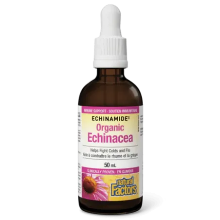Natural Factors 내추럴 팩터스 ECHINAMIDE 에키나시아 프레시 허브 팅크 50mL | 매일 업데이트되는 특가 상품 | VITASHOP