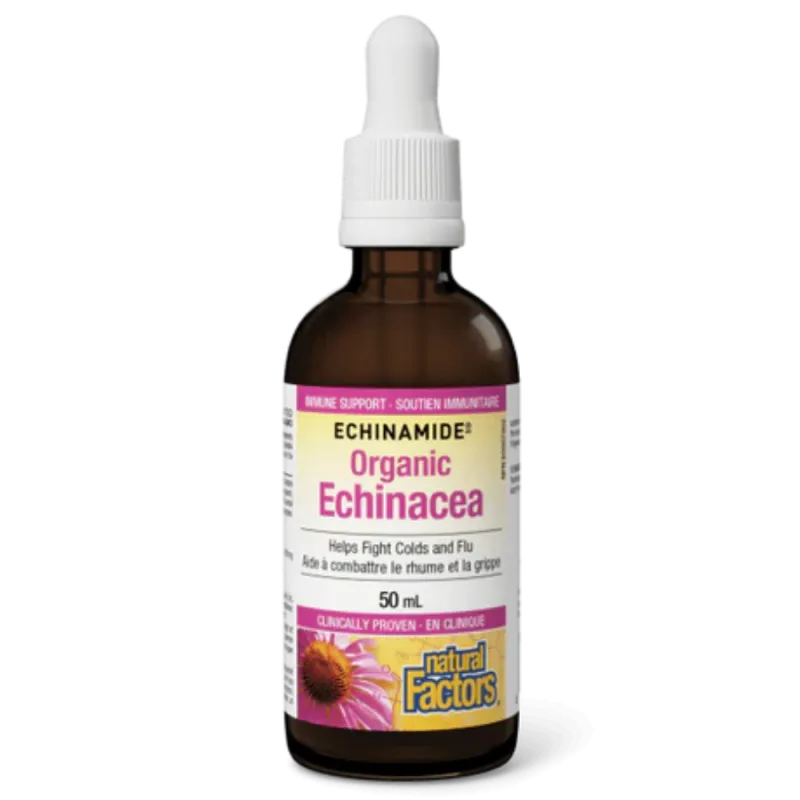 Natural Factors 내추럴 팩터스 ECHINAMIDE 에키나시아 프레시 허브 팅크 50mL | 매일 업데이트되는 특가 상품 | VITASHOP