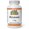Natural Factors Melatonin 5 mg Peppermint, 180 Sublingual Tablets | Unbeatable Prices, Daily Deals | VITASHOP