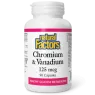 Natural Factors Chromium & Vanadium 125 mcg, 90 Capsules | Unbeatable Prices, Daily Deals | VITASHOP
