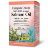 OmegaFactors Complete Omega 100% Wild Alaskan Salmon Oil 1300 mg, 180 Enteripure Softgels | Safest & Easiest Shopping Vitamins O