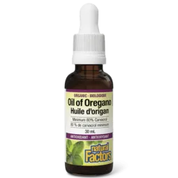 Natural Factors Organic Oil of Oregano, 30 mL | Unbeatable Prices, Daily Deals | VITASHOP