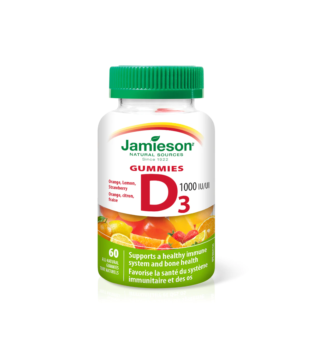 Vitamin D 1000 IU 60 Gummies | Safest & Easiest Shopping Vitamins Online | VITASHOP