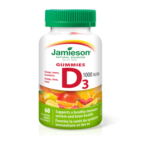 Vitamin D 1000 IU 60 Gummies | Safest & Easiest Shopping Vitamins Online | VITASHOP