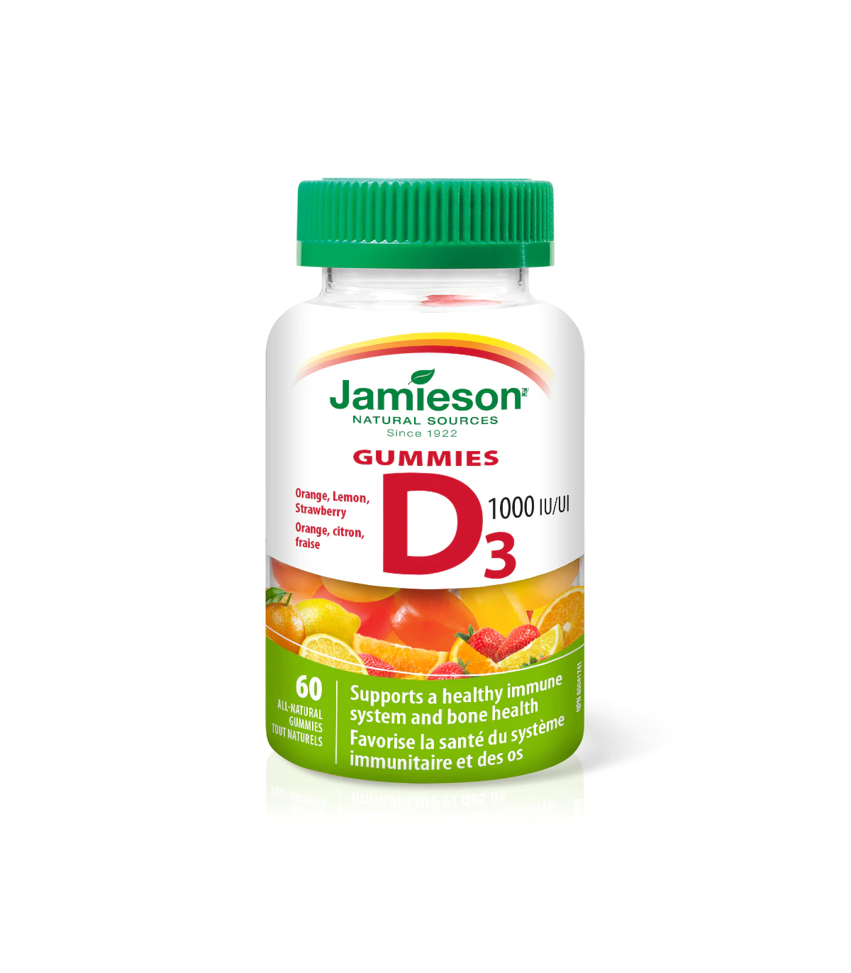 Vitamin D 1000 IU 60 Gummies | Safest & Easiest Shopping Vitamins Online | VITASHOP