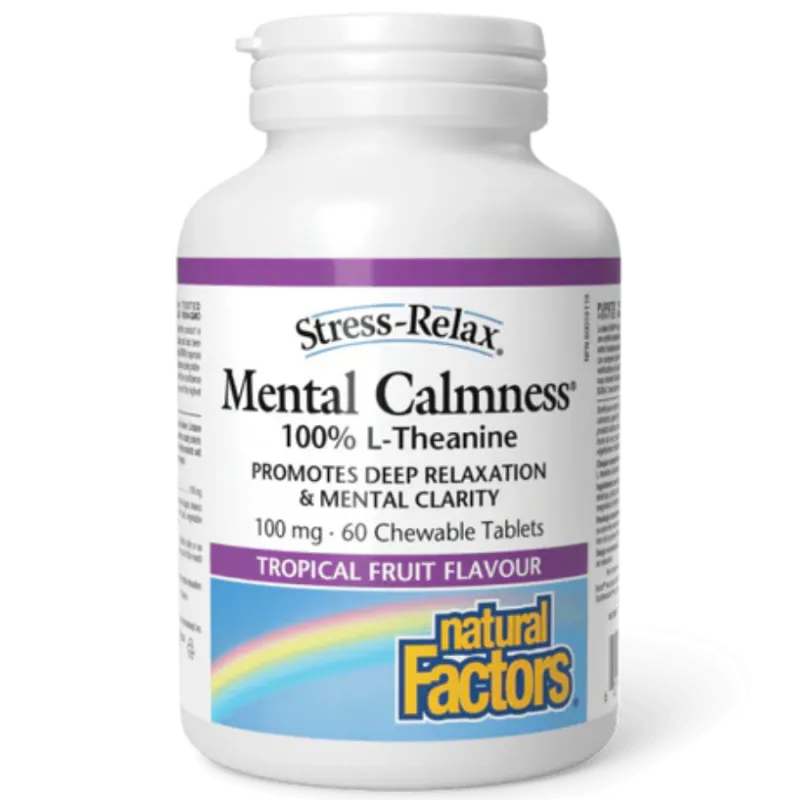 Stress-Relax Calme mental 100 mg | Safest & Easiest Shopping Vitamins Online | VITASHOP