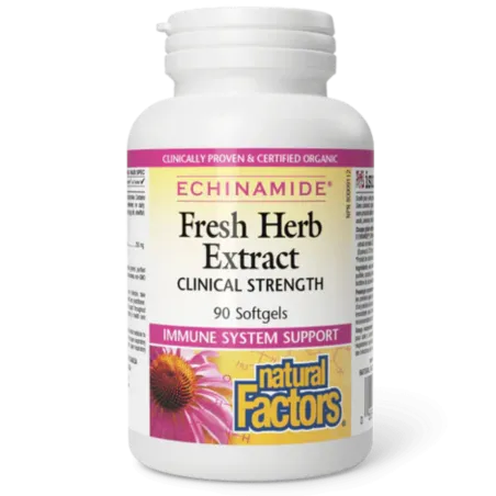 ECHINAMIDE Extrait d’herbe fraîche Force clinique, 90 gélules | Safest & Easiest Shopping Vitamins Online | VITASHOP