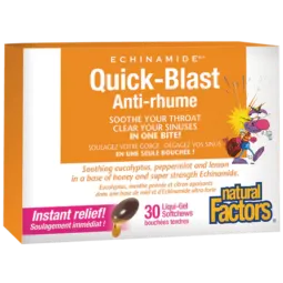 Quick-Blast, ECHINAMIDE 30 lg chew | Safest & Easiest Shopping Vitamins Online | VITASHOP