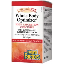 CurcuminRich Whole Body Optimizer, 60 gélules | Safest & Easiest Shopping Vitamins Online | VITASHOP