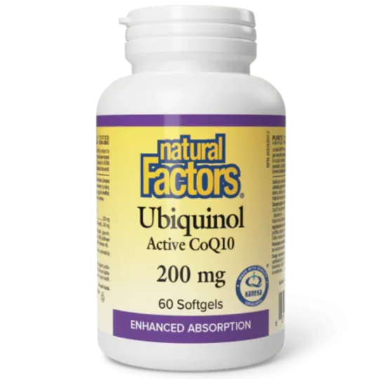Ubiquinol Active CoQ10 200 mg, 60 Softgels | Safest & Easiest Shopping Vitamins Online | VITASHOP
