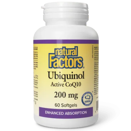 Ubiquinol Active CoQ10 200 mg, 60 Softgels | Safest & Easiest Shopping Vitamins Online | VITASHOP