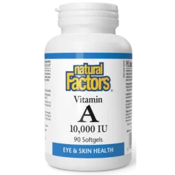 Natural Factors 내추럴 팩터스 비타민 A 10000 IU, 90 소프트젤 | 매일 업데이트되는 특가 상품 | VITASHOP