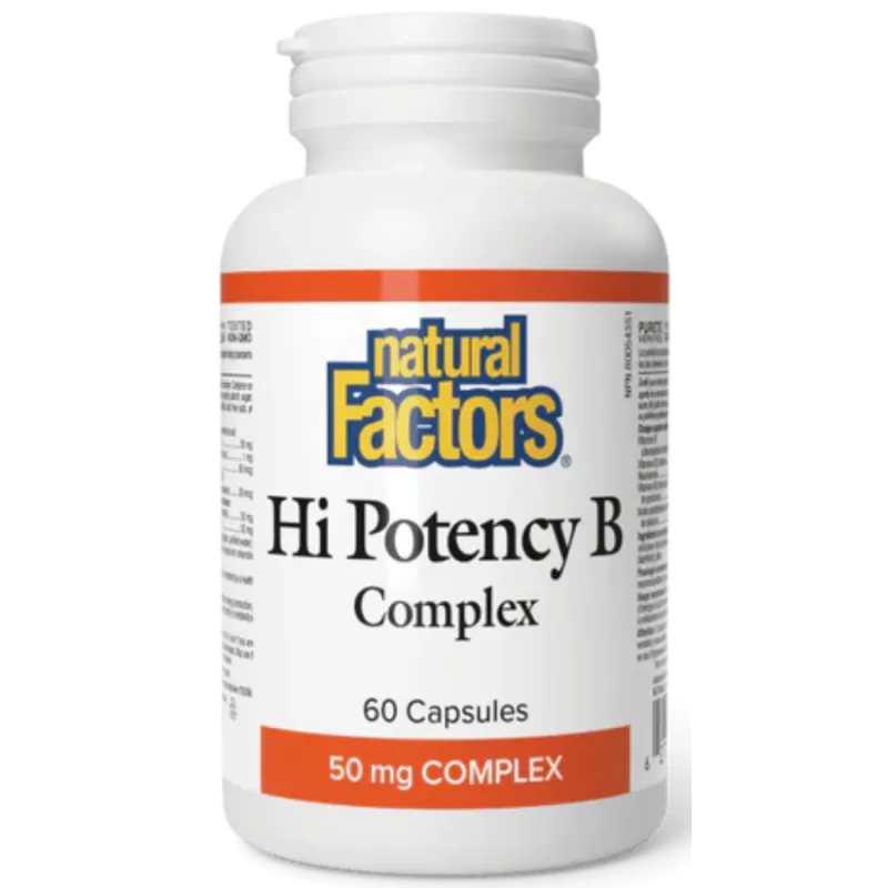 Hi Potency B Complexe 50 mg | Safest & Easiest Shopping Vitamins Online | VITASHOP