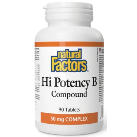 Hi Potency B Compound 50 mg | Safest & Easiest Shopping Vitamins Online | VITASHOP