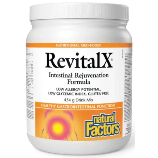 Natural Factors 내추럴 팩터스 RevitalX 장 회복 포뮬러, 454g | 매일 업데이트되는 특가 상품 | VITASHOP