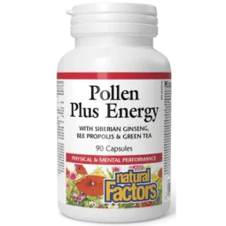 Pollen Plus Energy, 90 gélules | Safest & Easiest Shopping Vitamins Online | VITASHOP