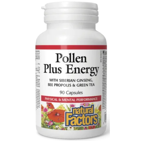 Pollen Plus Energy, 90 gélules | Safest & Easiest Shopping Vitamins Online | VITASHOP