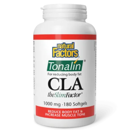 Natural Factors CLA Tonalin TheSlimFactor 1000 mg, 180 Softgels | Unbeatable Prices, Daily Deals | VITASHOP