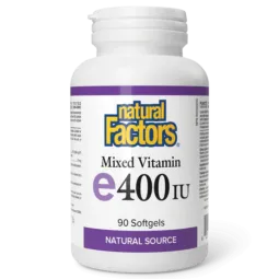 Natural Factors 내추럴 팩터스 혼합 비타민 E 400 IU 천연 공급원, 90 소프트젤 | 매일 업데이트되는 특가 상품 | VITASHOP