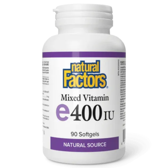 Vitamine E mélangée 400 UI Source naturelle | Safest & Easiest Shopping Vitamins Online | VITASHOP