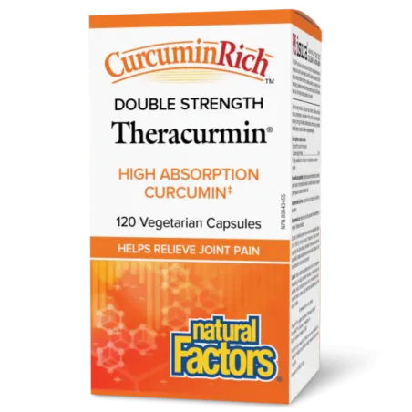 Natural Factors CurcuminRich Theracurmin 双倍强度, 120粒素食胶囊 | 无与伦比的价格，每日优惠 | VITASHOP