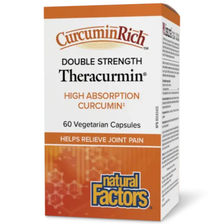 Natural Factors CurcuminRich Theracurmin Double Strength, 60 Vegetarian Capsules | 每天不同折扣, 全网最低价格 | 种类齐全的保健品店铺 VITASHOP, 只有你想不到,