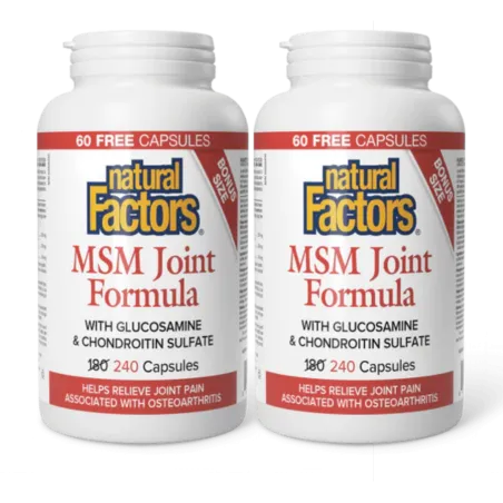 MSM Joint Formula, 240 Capsules | Safest & Easiest Shopping Vitamins Online | VITASHOP