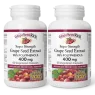 Natural Factors [2 for Deal] 포도SeedRich 최고 힘 포도씨 추출물 400mg 60caps | 매일 업데이트되는 특가 상품 | VITASHOP