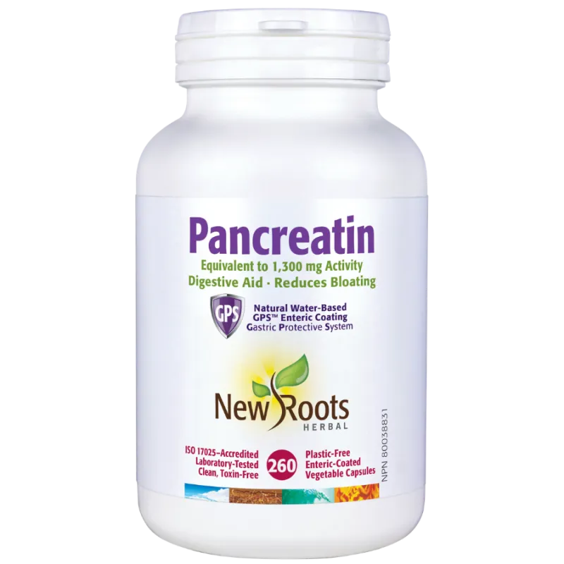 New Roots Pancreatin 1,300 毫克 260 片 | 每天不同折扣, 全网最低价格 | 种类齐全的保健品店铺 VITASHOP, 只有你想不到, 没有你买不到 !
