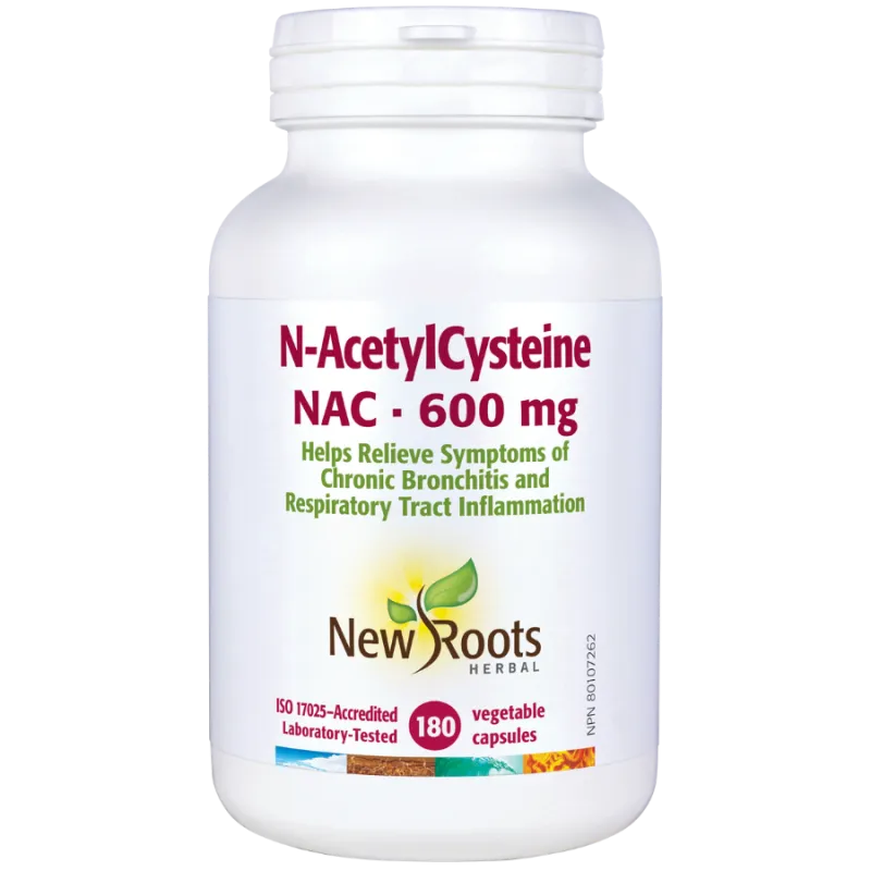New Roots N-AcetylCysteine 600 mg Antioxidant 180 Capsules | 每天不同折扣, 全网最低价格 | 种类齐全的保健品店铺 VITASHOP, 只有你想不到, 没有你买不到 !
