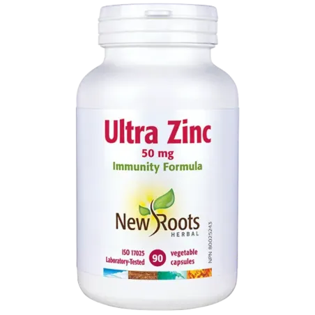 New Roots Ultra Zinc 50 mg Immunity Formula 90 Capsules | 每天不同折扣, 全网最低价格 | 种类齐全的保健品店铺 VITASHOP, 只有你想不到, 没有你买不到 !