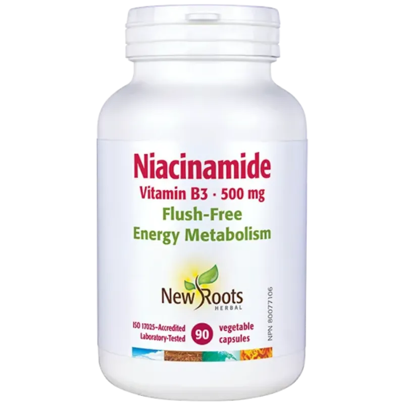New Roots Niacinamide 90 Capsules | 每天不同折扣, 全网最低价格 | 种类齐全的保健品店铺 VITASHOP, 只有你想不到, 没有你买不到 !