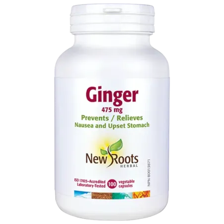 Ginger 475 mg 100 Capsules | Safest & Easiest Shopping Vitamins Online | VITASHOP