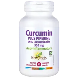 New Roots Curcumin Plus Piperine 500 mg 90 Capsules | 每天不同折扣, 全网最低价格 | 种类齐全的保健品店铺 VITASHOP, 只有你想不到, 没有你买不到 !
