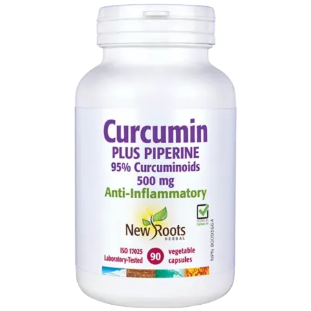 New Roots Curcumin Plus Piperine 500 mg 90 Capsules | Unbeatable Prices, Daily Deals | VITASHOP